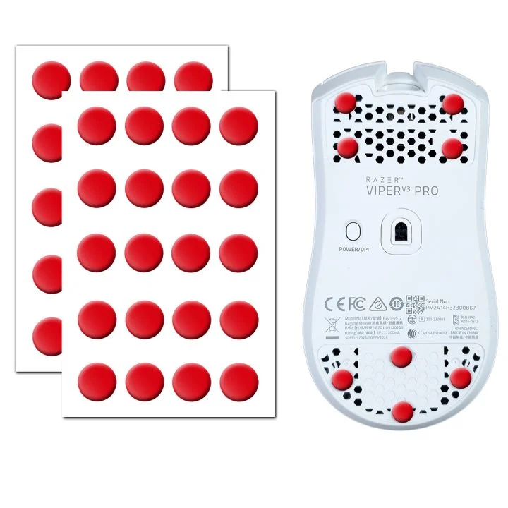 X-Raypad Obsidian Control DIY Mouse Skates – Universal D6.5mm Dots — image 1