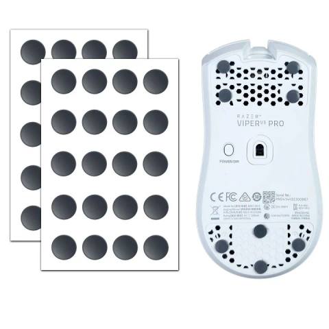 X-Raypad Obsidian PRO Air U-PE Universal D6.5mm Dot Mouse Skates – Durable. Quiet. Control