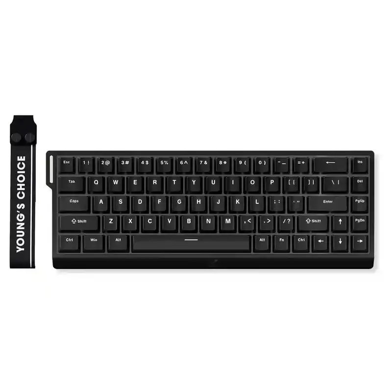 MCHOSE Ace 68 Hall Effect Magnetic Switch Gaming Keyboard – Solid Black — thumbnail 2