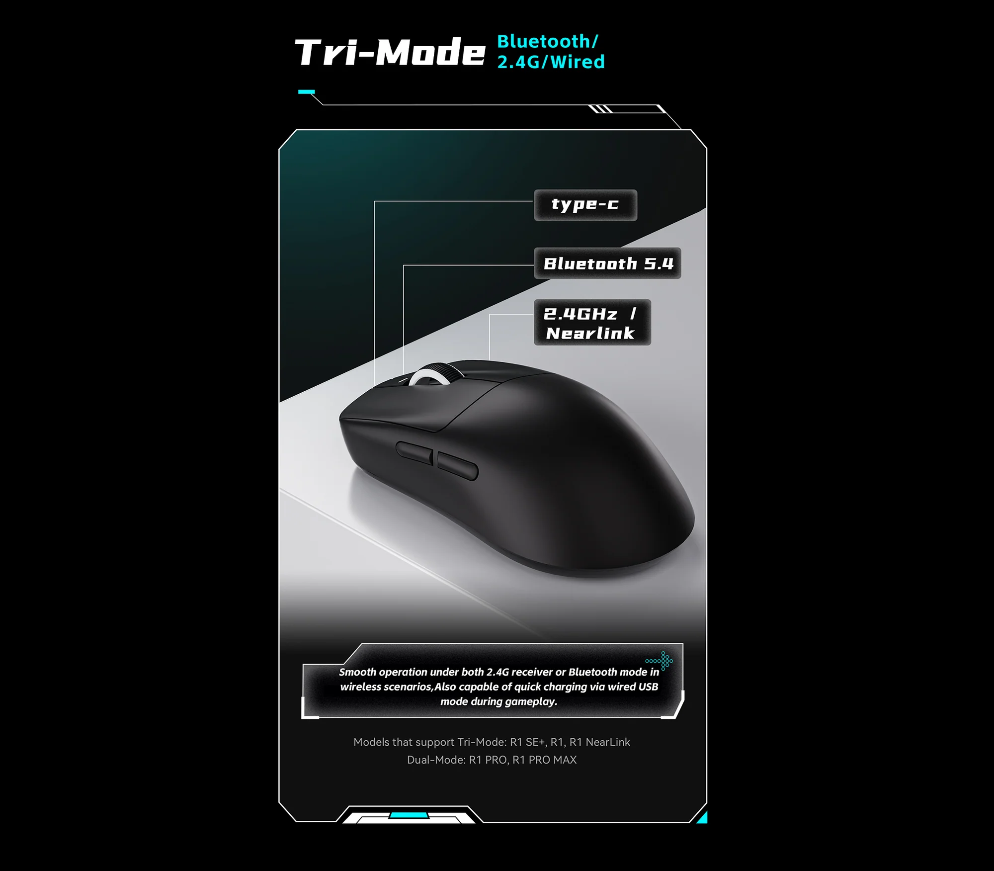 ATK VXE Dragonfly R1 SE Plus Wireless Gaming Mouse — detail 7